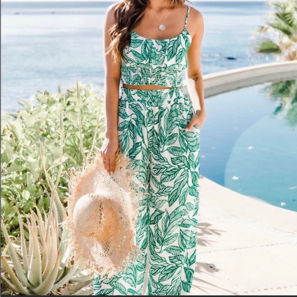 Pink Lily Heart of Paradise Two Piece Set